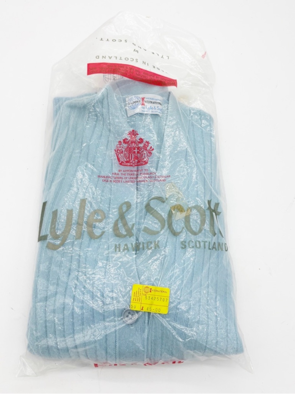 NWT Lyle & Scott Cashmere Cardigan Sweater